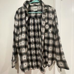 Button up  pattern shirt